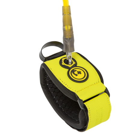 PRIDE BICEPS LEASH TRISTAN ROBERTS BLACK/YELLOW - Imagem 2