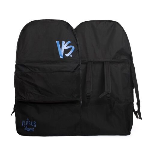 Capa azul com logotipo preto VS Day