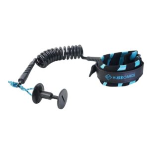 Leash Hubboards Bodyboards 9mm Preto/Azul