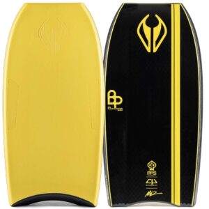 Bodyboard PP NMD Ben Player Quantum K19 Crescent Tail Piece Griptech LTD Yellow – Black