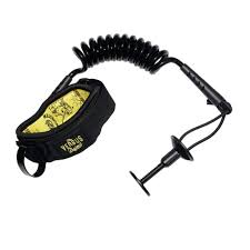 Leash VS 8 mm Black-Yellow corda Black