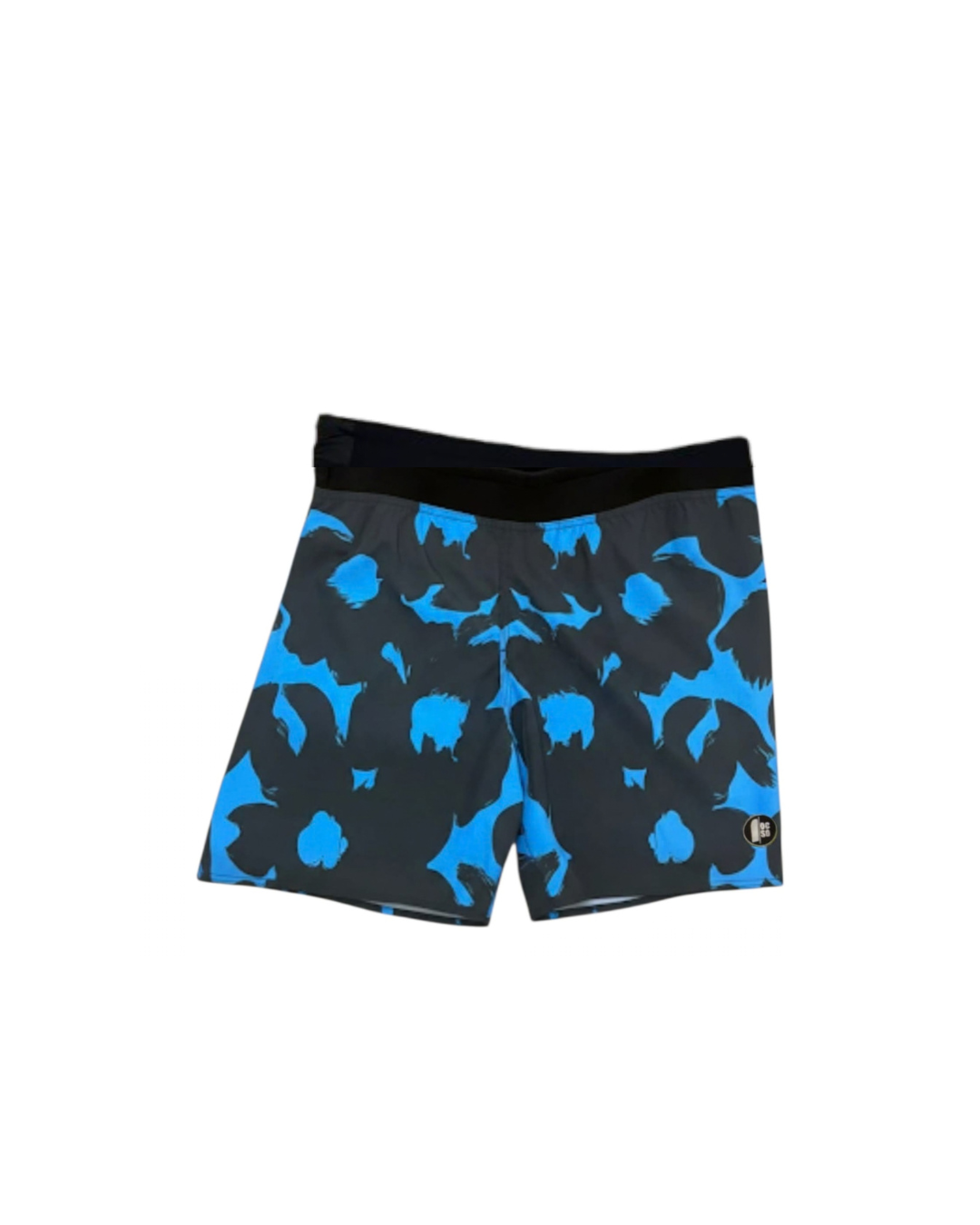 Shorts OCSD com Cós em Neoprene - Estampado Azul/Preto