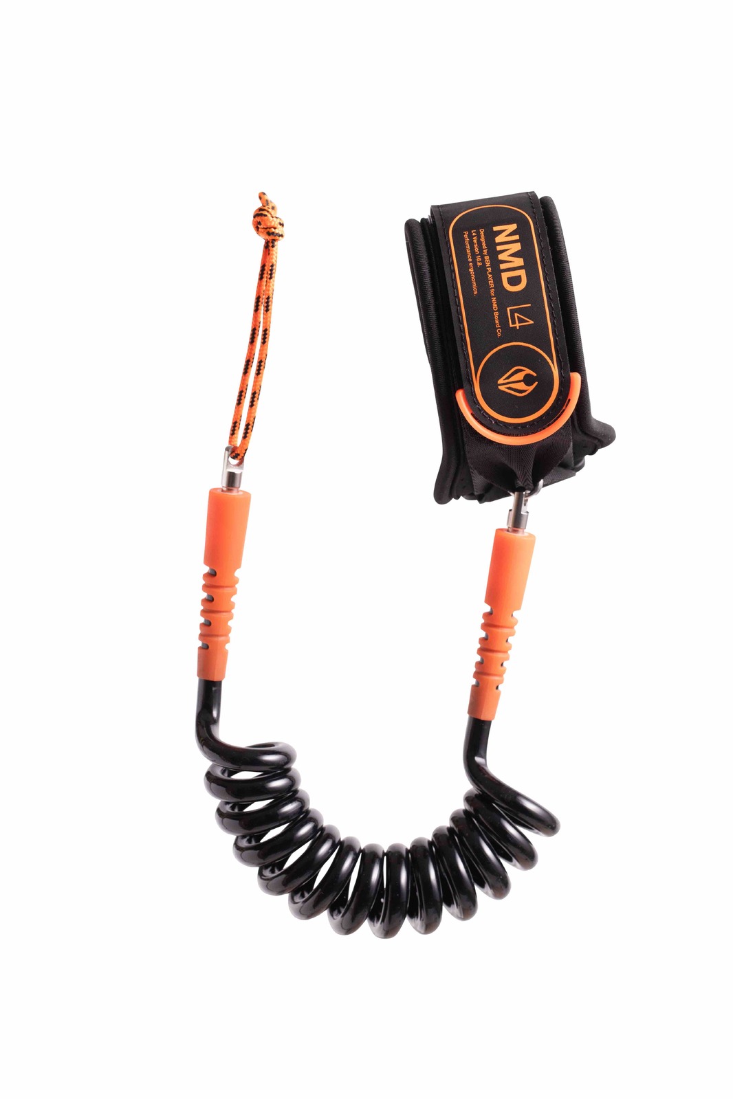 Leash NMD L4 Pro 9mm – Preto/Laranja