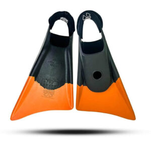 Nadadeiras CHURCHILL MAKAPUU PRO Black-Orange