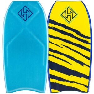 Bodyboard PP HUBB JARED HOUSTON PPPRO CT Aqua Blue – Yellow With Stripes