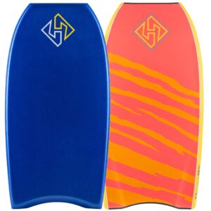 Bodyboard PP Hubb PP Pro Dark Blue – Coral Red W/Stripes