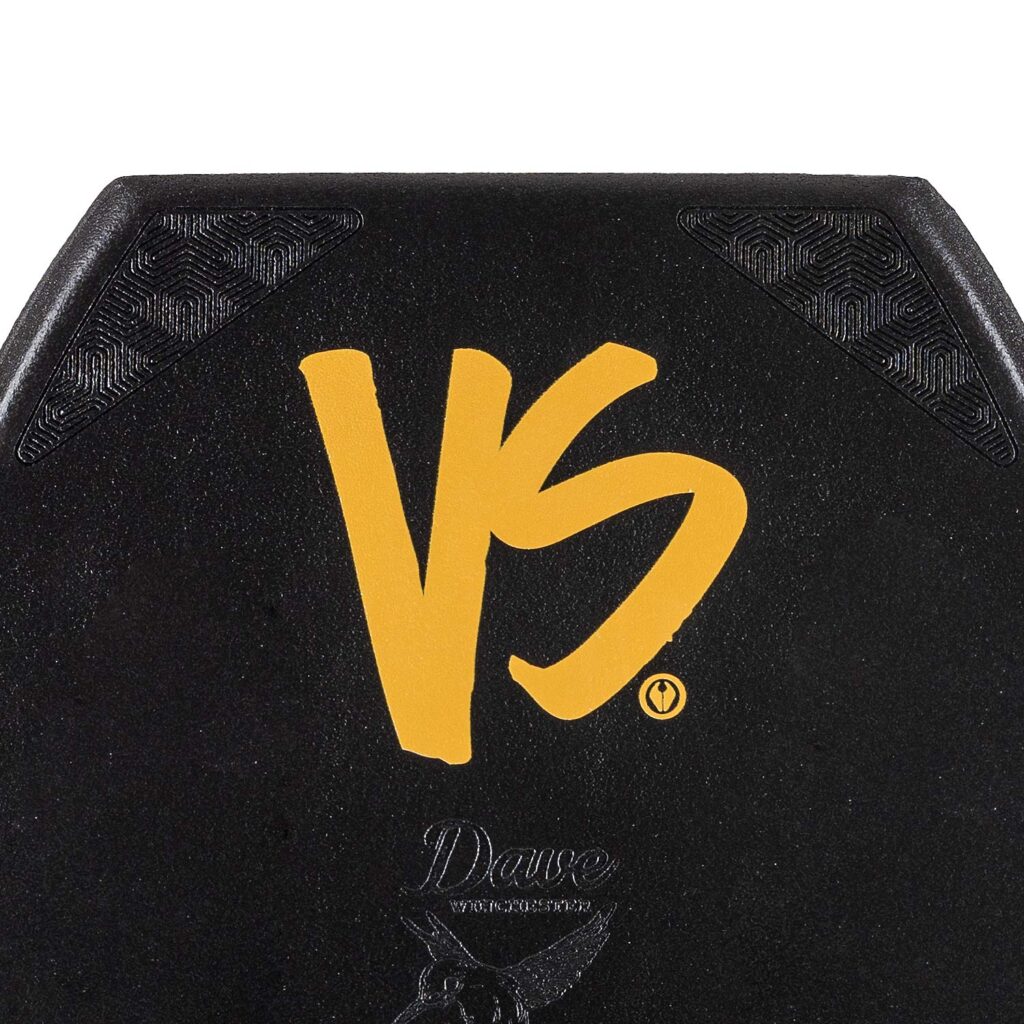 Bodyboard PP VS Dave Winchester Proride Griptech Tail Piece Black – Tangerine - Imagem 2