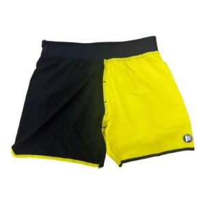 Shorts OCSD com Cós em Neoprene – Preto/Amarelo