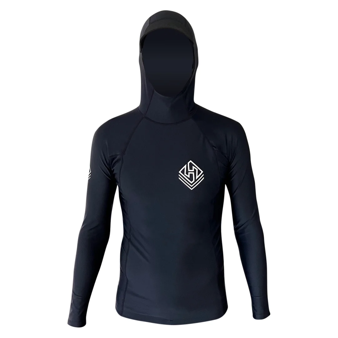 Casaco com capuz de inverno Lycra Hubb preto - Imagem 3