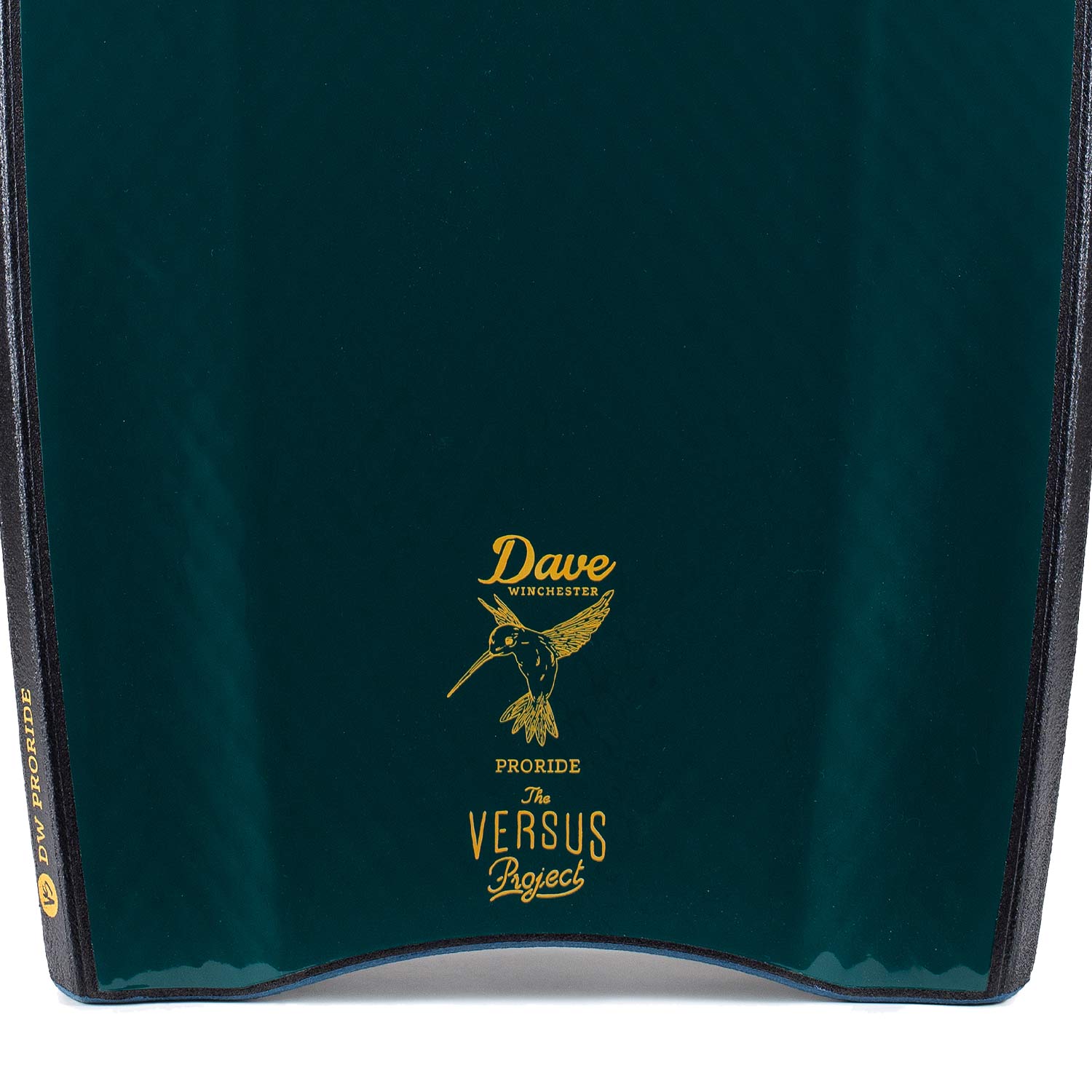 Bodyboard PP VS Dave Winchester Proride Griptech Tail Piece Black – Mallard Green - Imagem 4